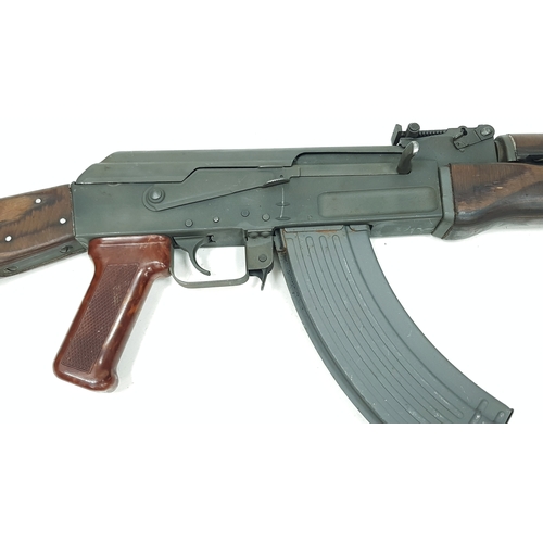 213 - A Deactivated Polish Radom AK47 Assault Rifle. 7.62mm calibre. 15 inch barrel length. Markings for 1... 