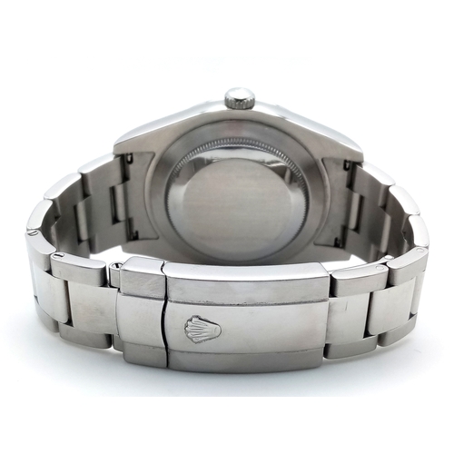 596 - A Rolex Datejust II Gents Automatic Watch. Model 116334. Stainless steel bracelet and  case - 41mm. ... 