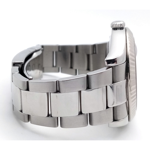596 - A Rolex Datejust II Gents Automatic Watch. Model 116334. Stainless steel bracelet and  case - 41mm. ... 