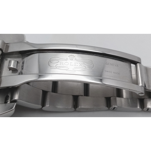 596 - A Rolex Datejust II Gents Automatic Watch. Model 116334. Stainless steel bracelet and  case - 41mm. ... 