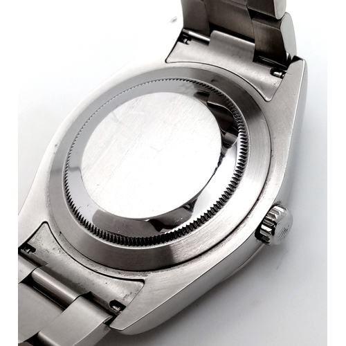 596 - A Rolex Datejust II Gents Automatic Watch. Model 116334. Stainless steel bracelet and  case - 41mm. ... 