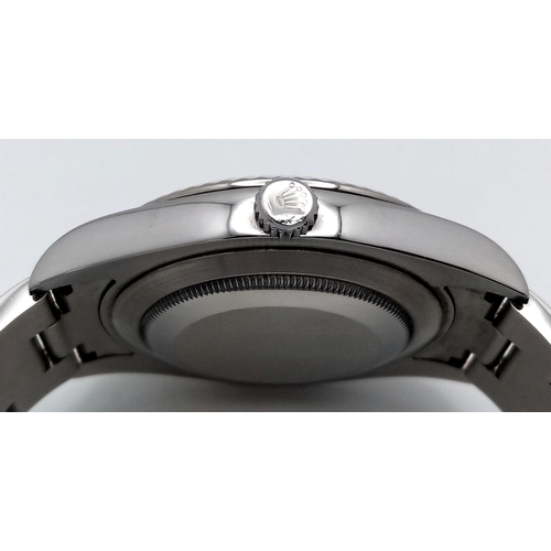 596 - A Rolex Datejust II Gents Automatic Watch. Model 116334. Stainless steel bracelet and  case - 41mm. ... 