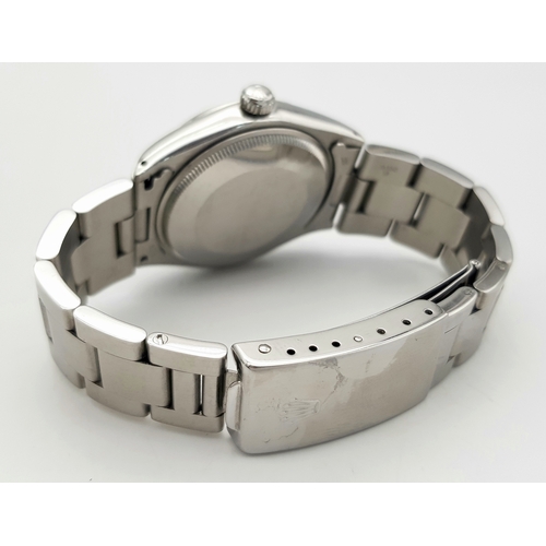 304 - A Vintage Rolex UAE Air-King Automatic Gents Watch. Model 5500. Stainless steel bracelet and case - ... 