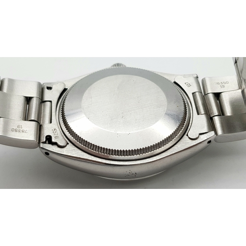 304 - A Vintage Rolex UAE Air-King Automatic Gents Watch. Model 5500. Stainless steel bracelet and case - ... 