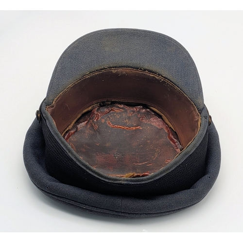 94 - WW2 British Officers Cap worn by a Polish Pilot.