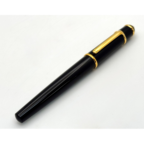 1238 - A Wonderful Cartier Diabolo Rolleball Pen. 14cm Length. Complete with inner and outer box and paperw... 