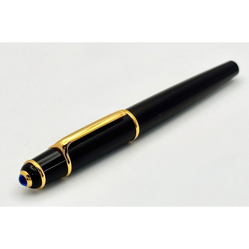 1238 - A Wonderful Cartier Diabolo Rolleball Pen. 14cm Length. Complete with inner and outer box and paperw... 