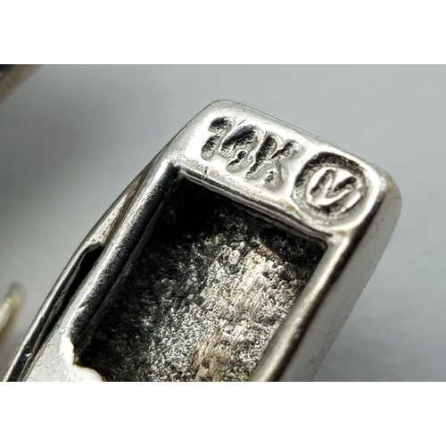 8 - A 14K 2 TONE GOLD, MIXED CUT, DIAMOND SET BRACELET. 1.50 CTW, 18G. SC 8021