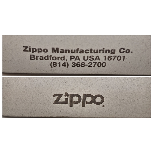 1575 - A Collectible 2006 Mark 50 Harley Davidson St.Monicas Zippo Lighter in original box and with paperwo... 