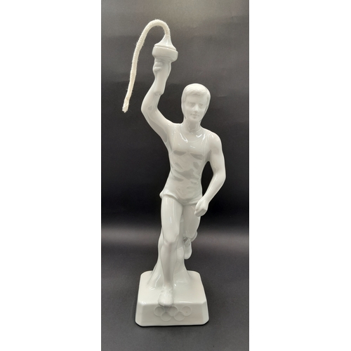 648 - German 1936 Berlin Olympics Porcelain Statue.
