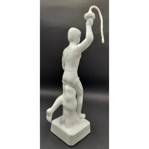 648 - German 1936 Berlin Olympics Porcelain Statue.