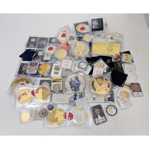 660 - A Large Collection of Mixed Coins and Medallions - Most being in Uncirculated or Proof condition wit... 