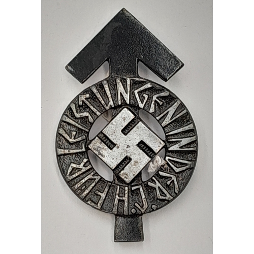 669 - 3rd Reich Hitler Youth (Jungvolk) Black representing Iron Proficiency Badge.