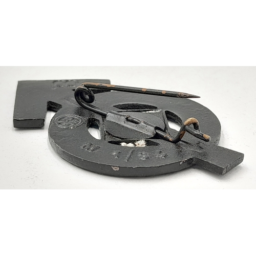 669 - 3rd Reich Hitler Youth (Jungvolk) Black representing Iron Proficiency Badge.