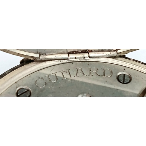 322 - Antique SILVER POCKET WATCH. Clear hallmarks for Aaron Dennison, Birmingham 1915. Mechanism marked f... 