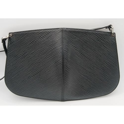 1209 - A Louis Vuitton Epi Leather Pochette. Crafted in black Epi leather with the signature textured finis... 