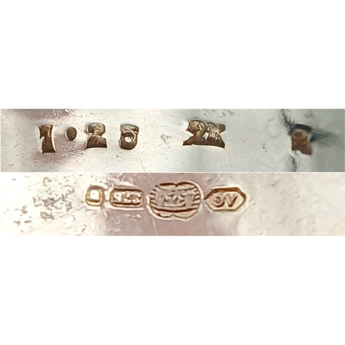 1258 - A 9K WHITE GOLD, DIAMOND SET, FANCY WAVE DESIGN RING. 1.25 CTW. 7.6G, SIZE N/O. SPSA 1002