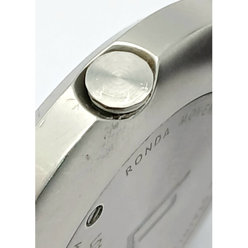 1196 - A LILIENTHAL BERLIN, LEATHER STRAP WATCH. IN FULL WORKING ORDER. WITH ORIGINAL STRAP AND BUCKLE. S/A... 