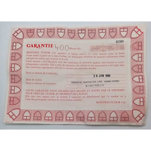 681 - A Tudor Princess Oysterdate Automatic Ladies Watch. Stainless steel bracelet and case - 24mm. Silver... 