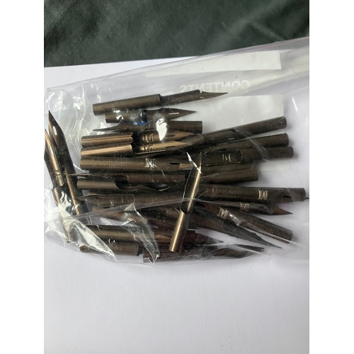 651 - Bag of Unused Vintage WILLIAM MITCHELL ‘NIBS’. Approx 40 Pieces.