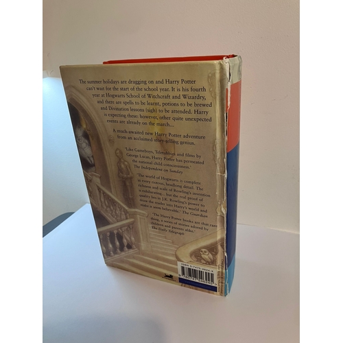 658 - FIRST EDITION of HARRY POTTER and THE GOBLET OF FIRE. Well used HARDBACK copy but full of rare error... 