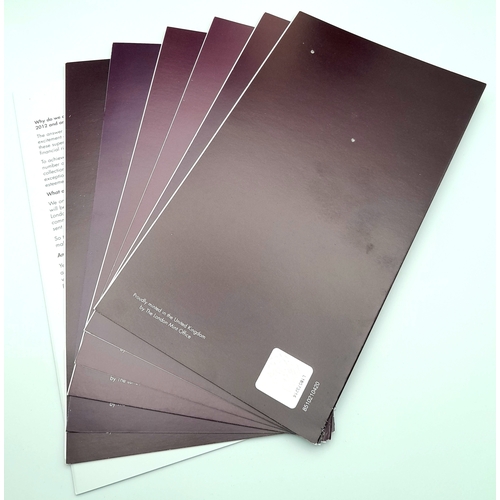 1248 - A London 2012 Commemorative Olympic Set of Gold Plated Ingots. Each limited edition ingot weighs 25g... 