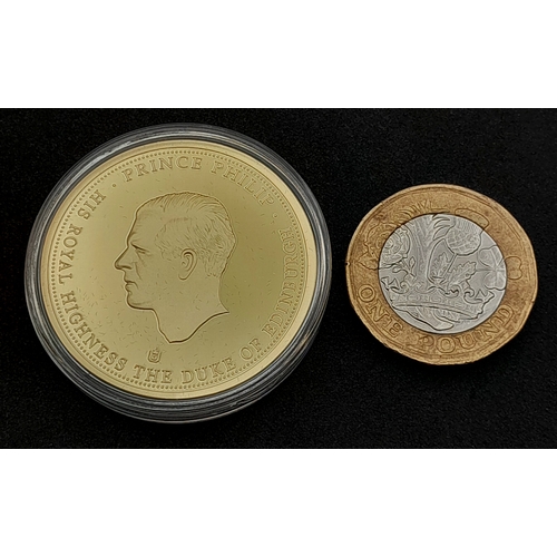 1170 - A Prince Philip, Duke of Edinburgh Commemorative 12 Coin Set. Proof Condition. Encapsulated. Limited... 