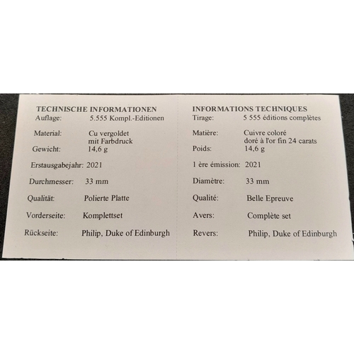 1170 - A Prince Philip, Duke of Edinburgh Commemorative 12 Coin Set. Proof Condition. Encapsulated. Limited... 