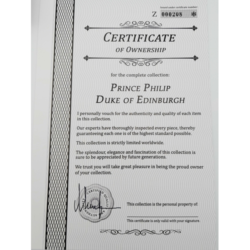 1170 - A Prince Philip, Duke of Edinburgh Commemorative 12 Coin Set. Proof Condition. Encapsulated. Limited... 