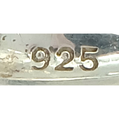 1270 - A Sterling Silver Celtic Knot Pendant Necklace. Pendant Hallmarked 925 and Necklace Hallmarked STERL... 