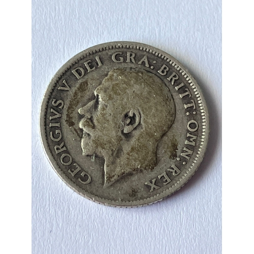 1174 - 1914 SILVER SIXPENCE coin. Fine/very fine condition.