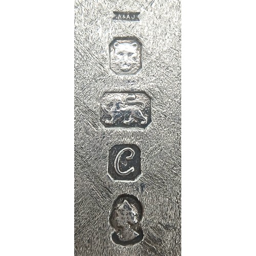 38 - A Sterling Silver Queen Elizabeth II Jubilee Ingot Pendant. 4.5cm. 31.8g