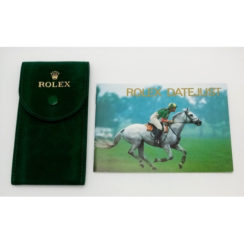 17 - A Rolex Oyster Perpetual Datejust Gents Watch. Model 16030. Stainless steel bracelet and case - 36mm... 