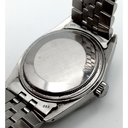 17 - A Rolex Oyster Perpetual Datejust Gents Watch. Model 16030. Stainless steel bracelet and case - 36mm... 
