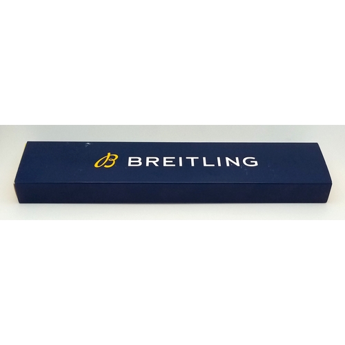 289 - A Breitling Navitimer Chronograph Automatic Gents Watch. Model 806. Black leather strap. Stainless s... 