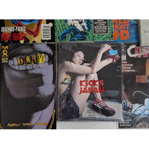 548 - An Eclectic Comic Collection Featuring Different themes and Comic Sizes. Some strange and wonderful ... 