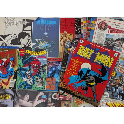 548 - An Eclectic Comic Collection Featuring Different themes and Comic Sizes. Some strange and wonderful ... 