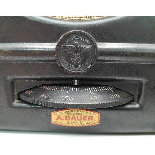 51 - 3 rd Reich DKE-38 Volksemfänger – 1938 German People’s Radio. The Reich minister of propaganda Dr. J... 