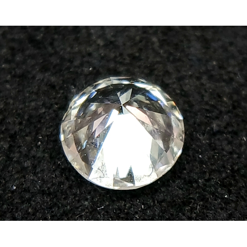 512 - A 0.38ct Round Brilliant Cut Diamond. Colour K, SI1 Clarity. Comes with the IDL report.