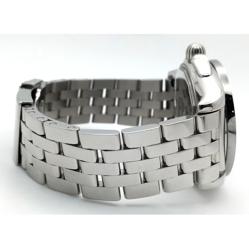 508 - A Breitling Galactic Unitime Automatic Gents Watch. Model WB3510. Stainless steel bracelet and case ... 