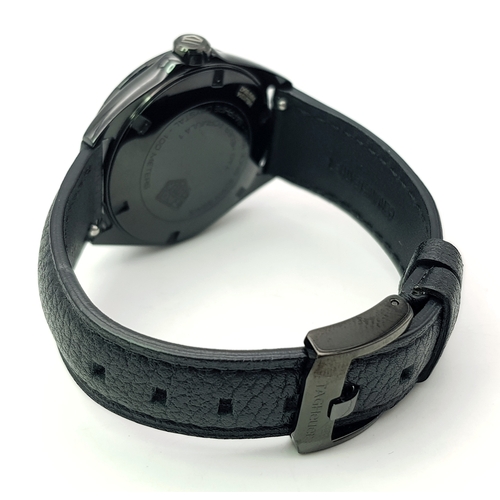 1198 - A Tag Heuer Formula 1 Quartz Ladies Watch. Model WBJ1314. Black leather strap. PVD case - 36mm. Blac... 