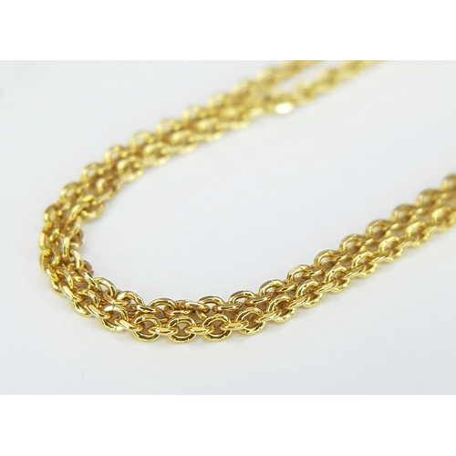 1190 - A Gold Gilded Sterling Silver Smoky Quartz and White Topaz Pendant Necklace-46cm Length Chain. The P... 