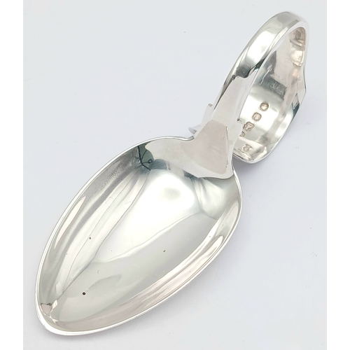 133 - Antique SILVER CADDY SPOON. Clear Hallmark for Hayne and Cater, London 1843. Incredible condition. P... 