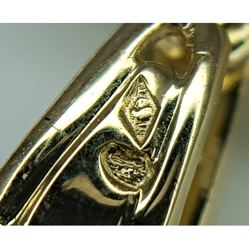 170 - An 18K Yellow Gold, Amethyst and Diamond Heart Pendant. A 2ct heart shaped centre stone with a taper... 