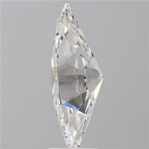 576 - A 4.00ct Marquise Cut Lab-Grown Diamond. Colour D, clarity VS2. IGI certified. Cert no: LG776620367.... 