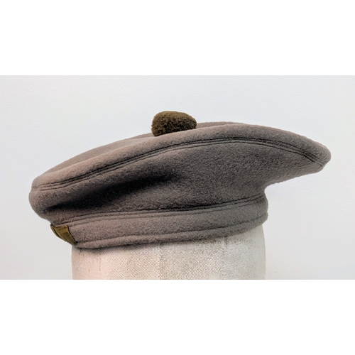 563 - WW2 Scottish Tailors Made Tam ‘O’ Shanter Badged to the Canadian Calgary Highlanders.