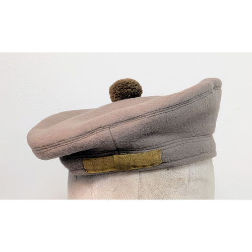 563 - WW2 Scottish Tailors Made Tam ‘O’ Shanter Badged to the Canadian Calgary Highlanders.