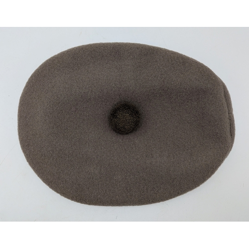563 - WW2 Scottish Tailors Made Tam ‘O’ Shanter Badged to the Canadian Calgary Highlanders.
