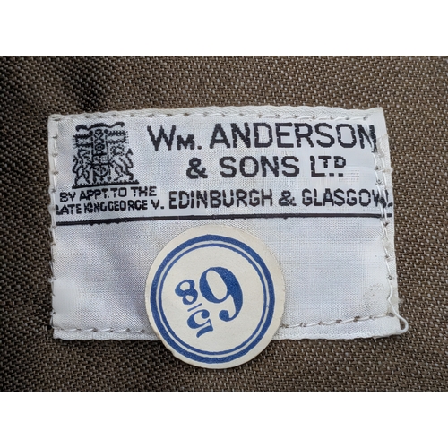 563 - WW2 Scottish Tailors Made Tam ‘O’ Shanter Badged to the Canadian Calgary Highlanders.