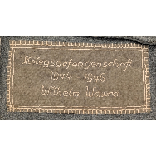 598 - A very interesting item made by a WW2 German Prisoner of War who was captured at Normandy and sent t... 